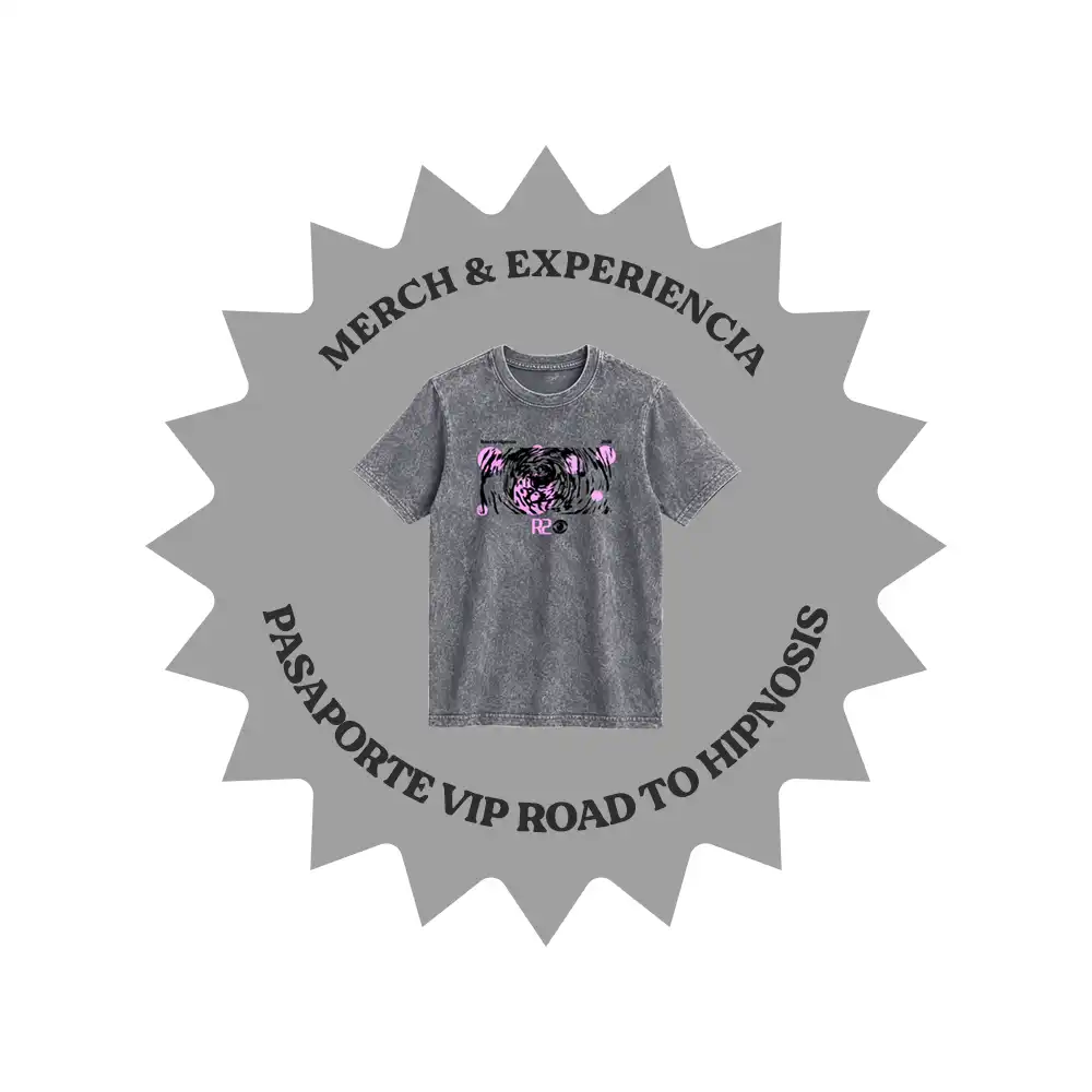 Producto digital de venta directa en preventa que otorga a su titular el derecho de acceso VIP a los conciertos del programa Road to Hipnosis y al Festival Hipnosis 2026 el sábado 7 de noviembre, bajo las condiciones, restricciones y reglamento aplicables a cada evento. Producto no reembolsable.