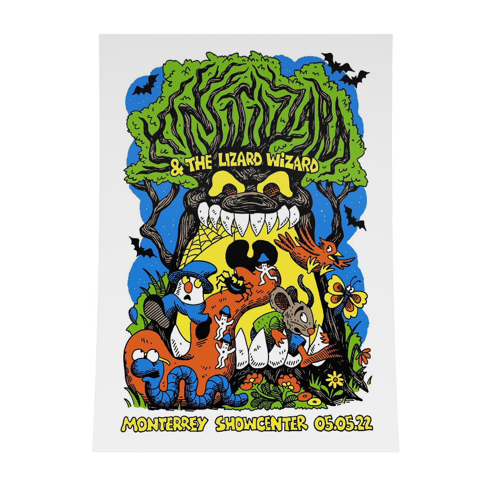 PÓSTER MONTERREY KING WIZARD AND THE LIZARD WIZARD  - Todo