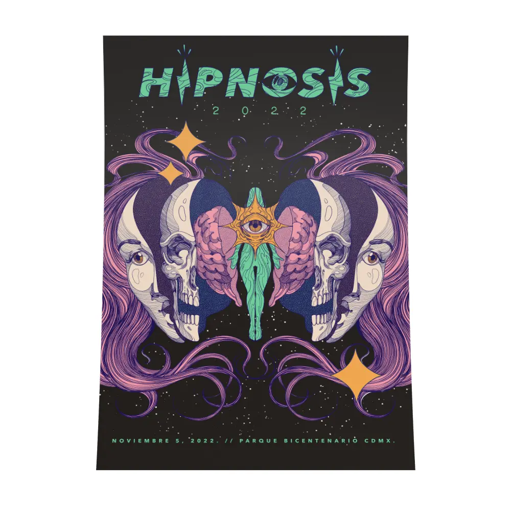 PÓSTER HIPNOSIS X DIEGO ANDRADE - Todo