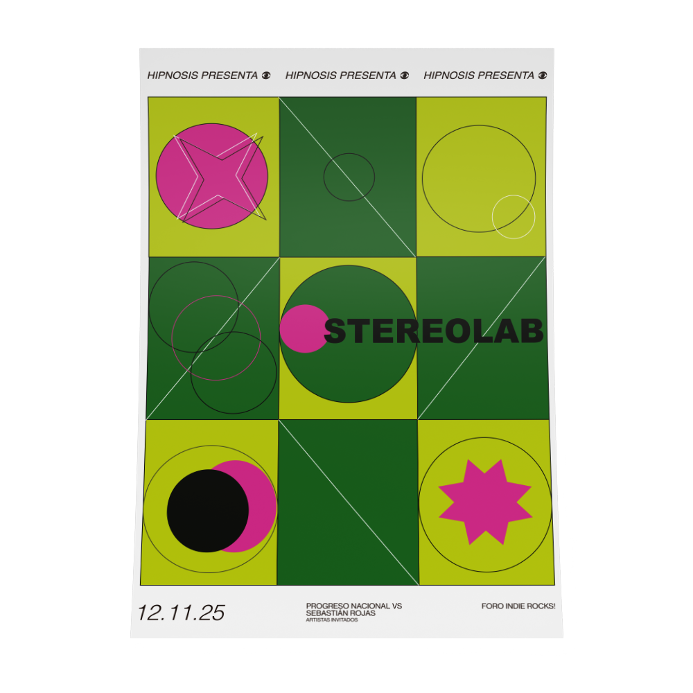 PÓSTER STEREOLAB - Todo
