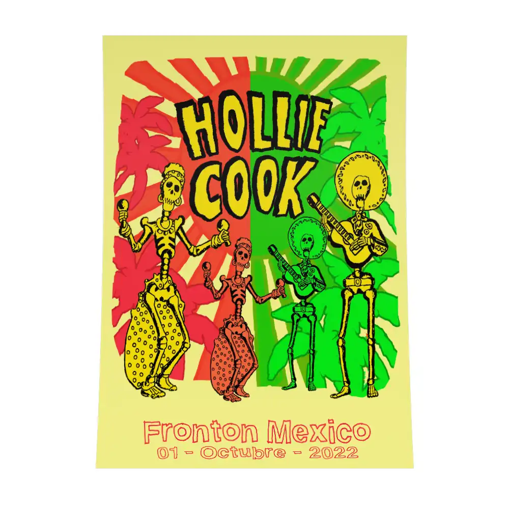 PÓSTER HOLLIE COOK MÉXICO 2022