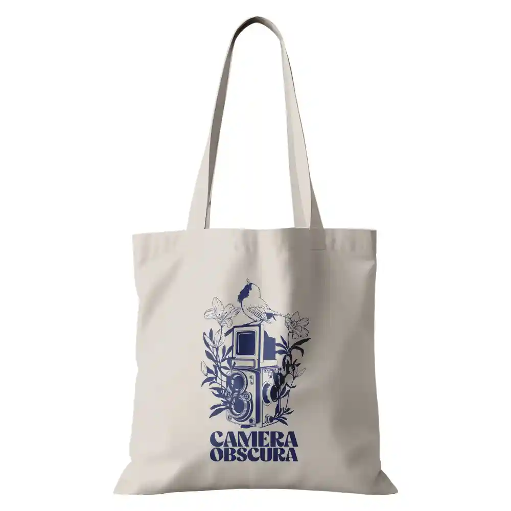TOTE BAG BEIGE CAMERA OBSCURA - Hipnosis